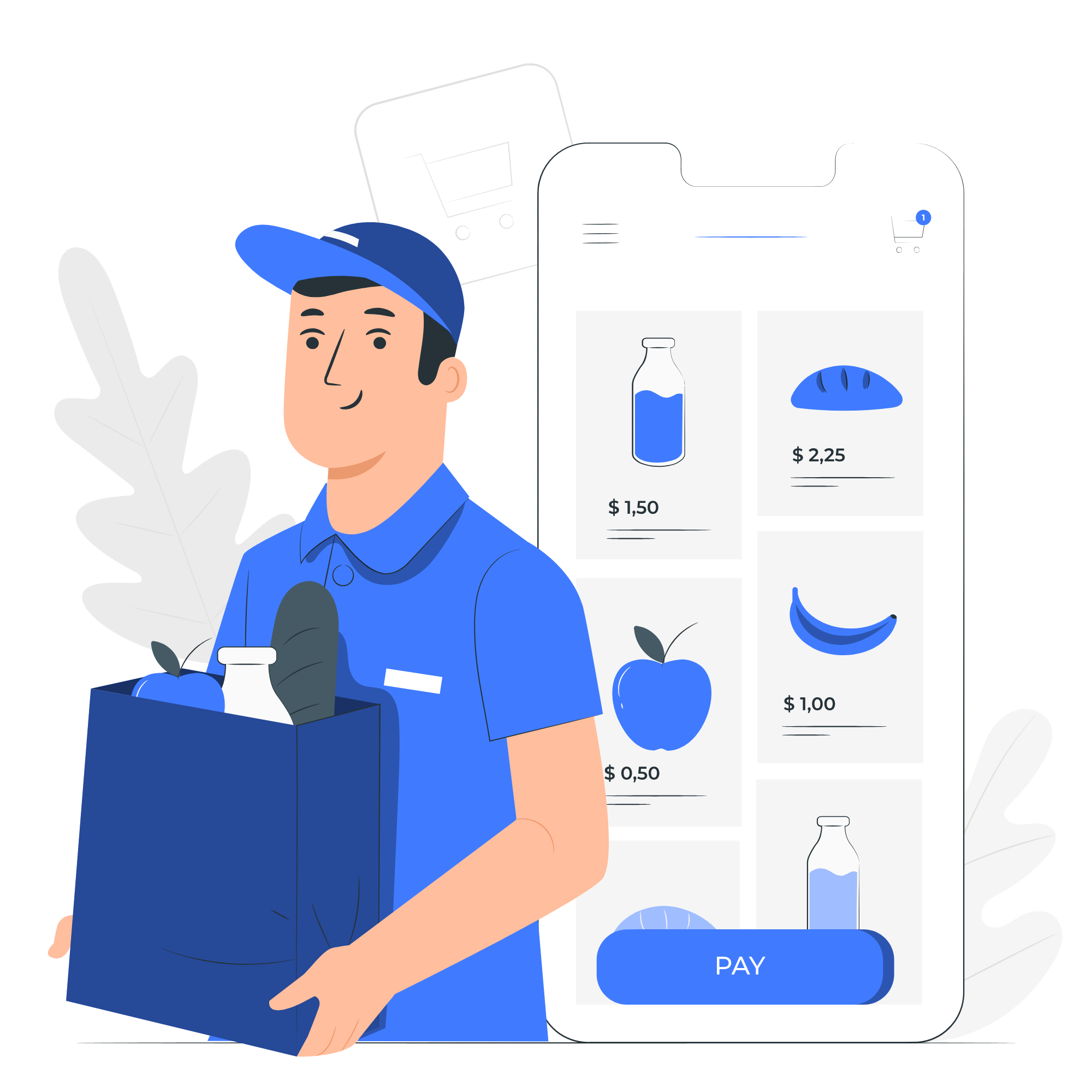 Ilustrasi UMKM dan Bisnis Lokal